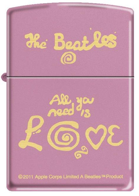 Zapalovač Zippo The Beatles - All You Need Is Love 3043