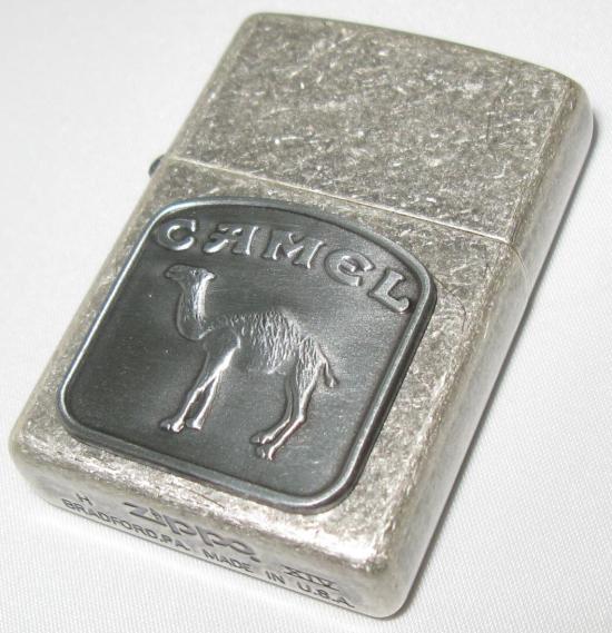 Zapalovač Zippo Camel Antique Silver Plate