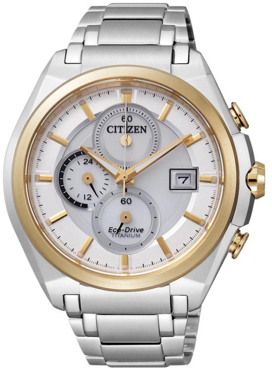 Hodinky Citizen CA0355-58A Chrono Super Titanium 