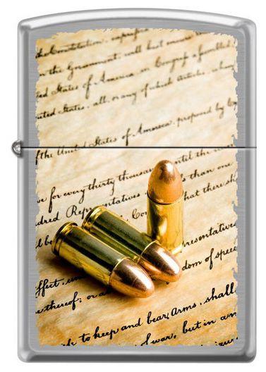 Zapalovač Zippo Bill Of Rights Bullet 4824