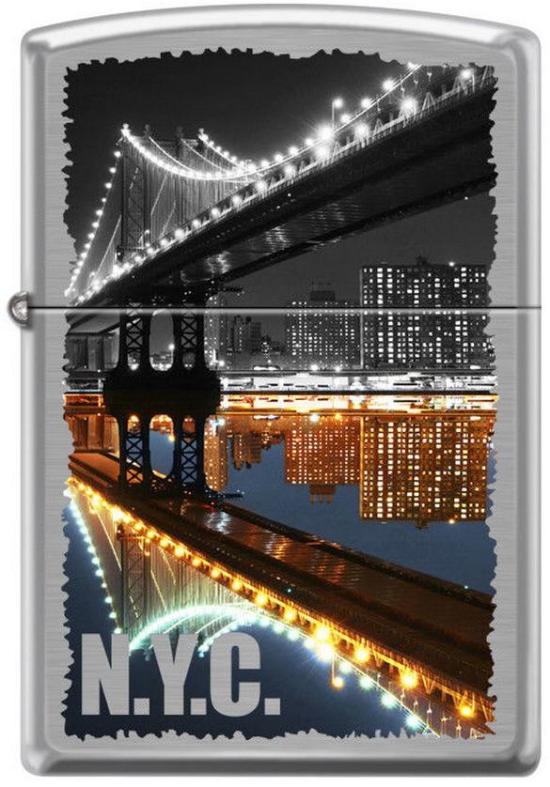Zapalovač Zippo New York City Manhattan Bridge 7841