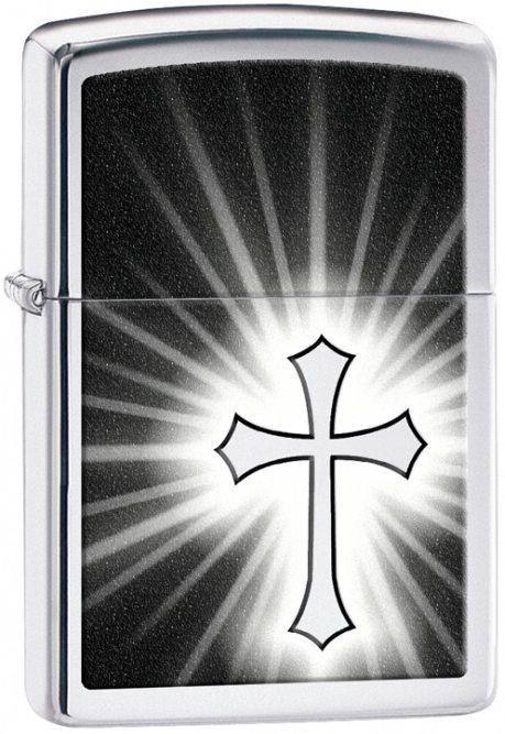 Zapalovač Zippo Reflective Cross 22981