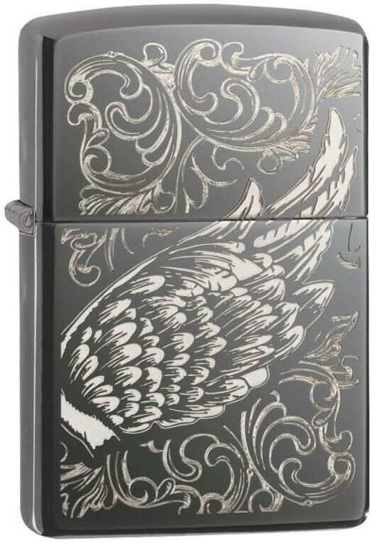 Zapalovač Zippo Filigree Flame and Wing 25515