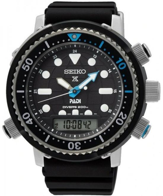 Hodinky Seiko SNJ035P1 Arnie Prospex Sea PADI Hybrid Diver’s 40th Anniversary 