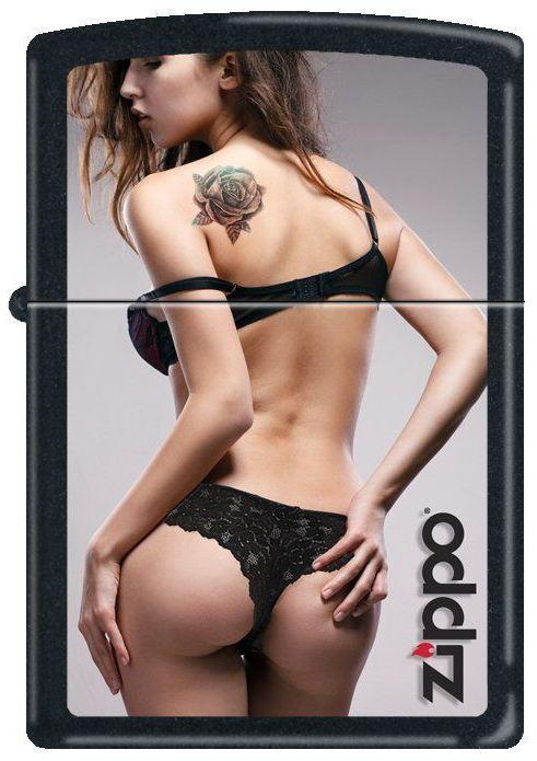 Zapalovač Zippo Tattoo Girl Logo 3928