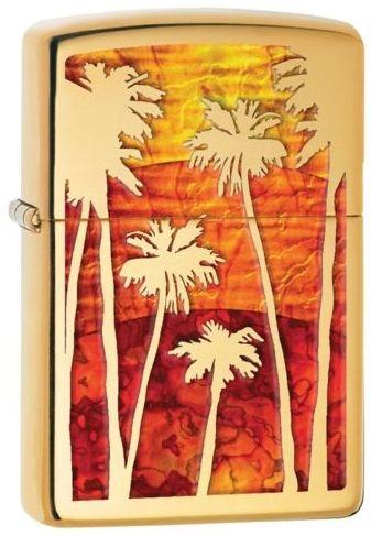 Zapalovač Zippo Fuzion Palm tree Sunset 29420