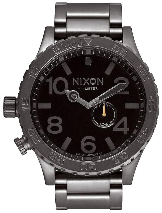 Hodinky Nixon 51-30 Tide All Gunmetal Black A057 680