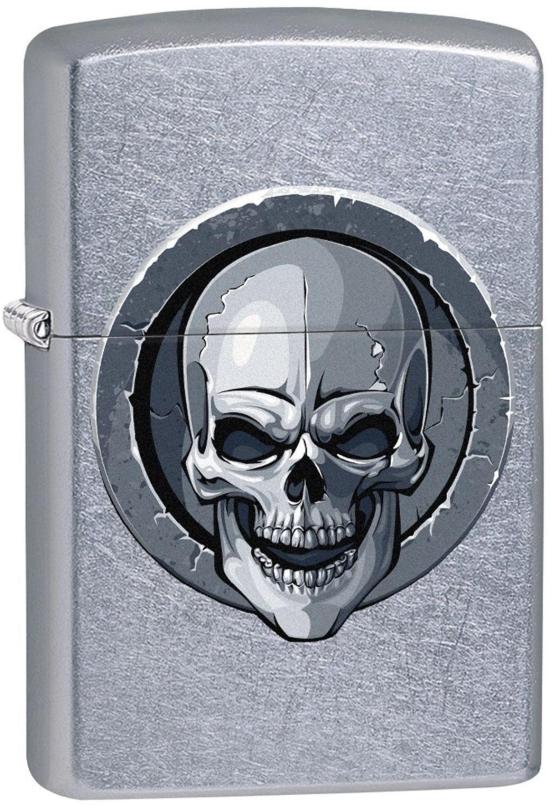 Zapalovač Zippo Stone Skull 3591