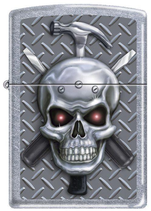 Zapalovač Zippo Skull Tools Spanner 0096