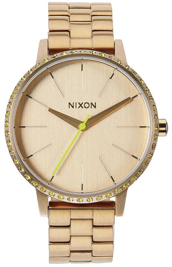 Hodinky Nixon Kensington All Gold Neon Yellow A099 1900