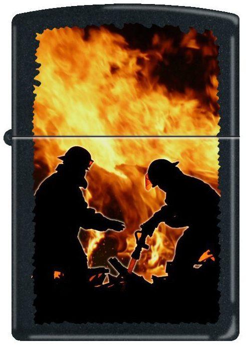Zapalovač Zippo Firemen and Flames 0229