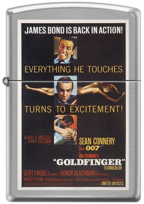 Zapalovač Zippo 6271 James Bond Goldfinger