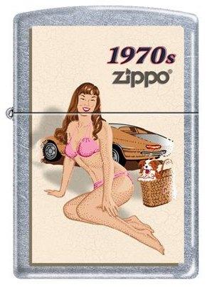 Zapalovač Zippo 1970 Pin-Up Girl 7774