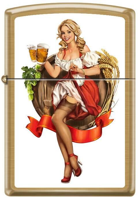 Zapalovač Zippo Oktoberfest Pinup 1382