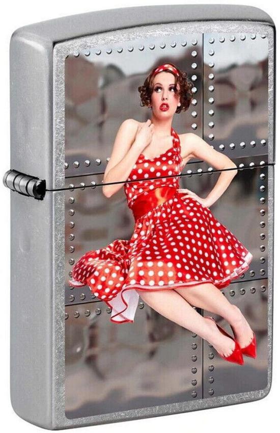 Zapalovač Zippo Pin Up Girl Polka Dot 3628