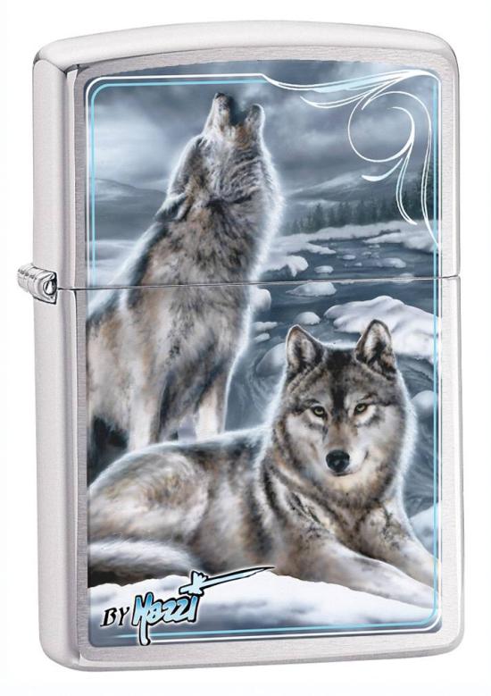 Zapalovač Zippo Mazzi - Winter Wolves 21576