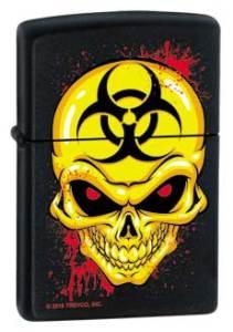 Zapalovač Zippo Trevco - Biohazard Skull 1728