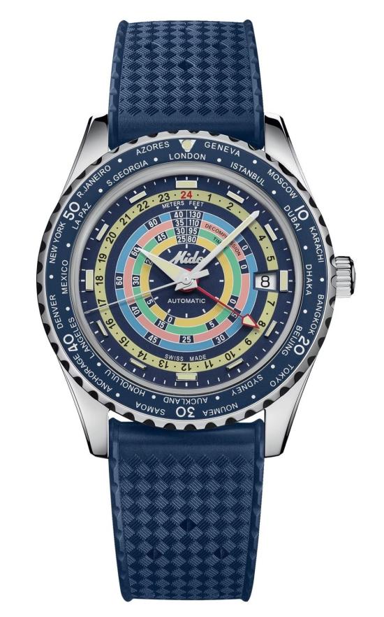 Hodinky Mido Ocean Star Decompression Worldtimer M026.829.17.041.00
