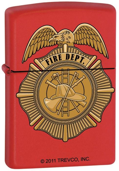 Zapalovač Zippo Trevco Fire Dept Badge 7284