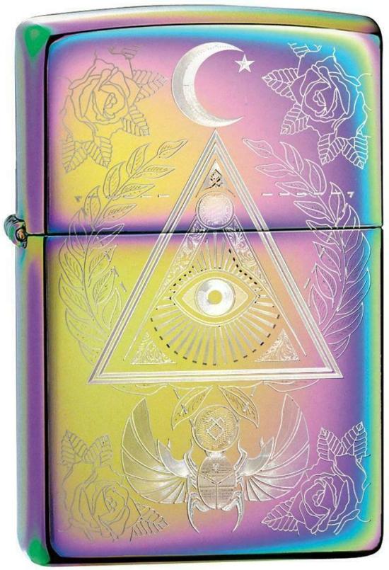 Zapalovač Zippo Eye of Providence Desing 49061