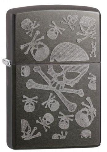 Zapalovač Zippo Iced Skulls 28685