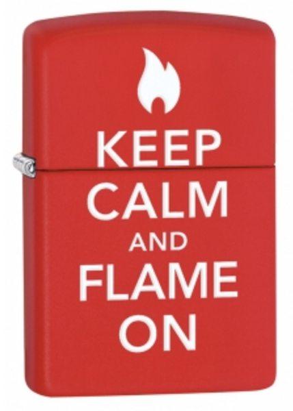 Zapalovač Zippo Keep Calm And Flame On 28671