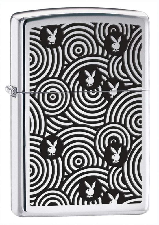 Zapalovač Zippo Playboy Bunny Spiral 28075