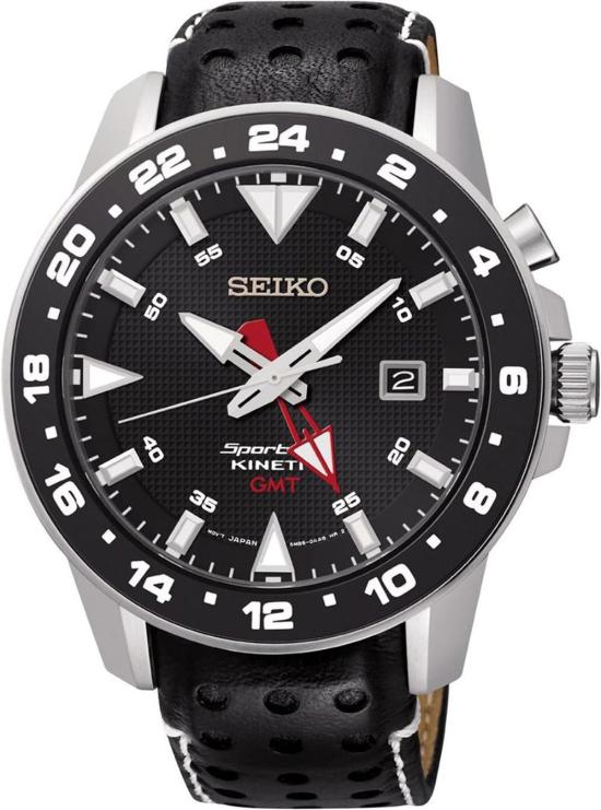 Hodinky Seiko SUN015P2 Sportura Kinetic GMT