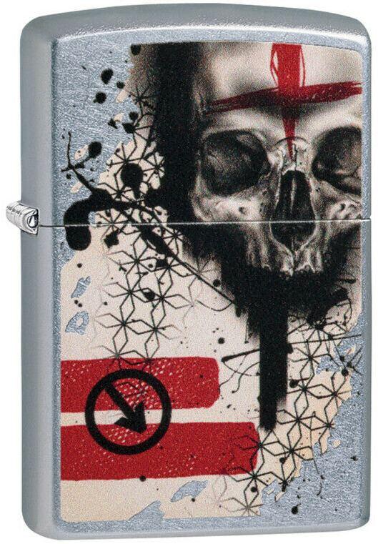 Zapalovač Zippo Trash Polka Tattoo Skull 29856