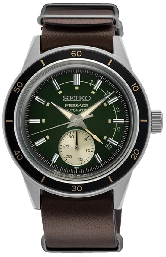 Hodinky Seiko SSA451J1 Presage Automatic Style 60s Power Reserve