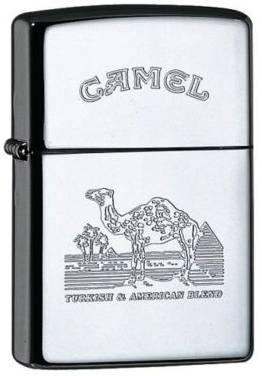 Zapalovač Zippo Camel Turkish Chrome