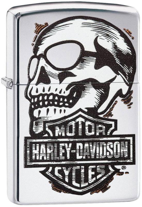 Zapalovač Zippo Harley Davidson Skull 29281