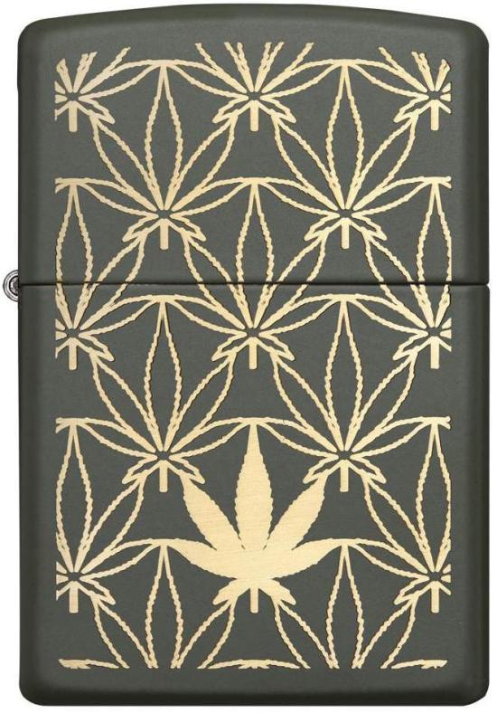 Zapalovač Zippo 29589 Cannabis Leaf