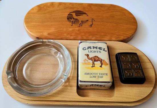 Zapalovač Zippo Camel Wooden Gift Set 1994
