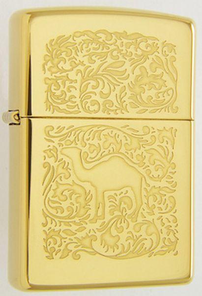 Zapalovač Zippo Camel Brass