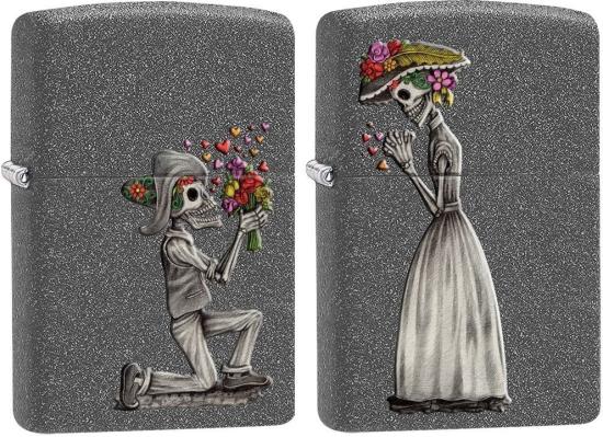 Zapalovače Zippo Day Of Dead Skulls Set 28987