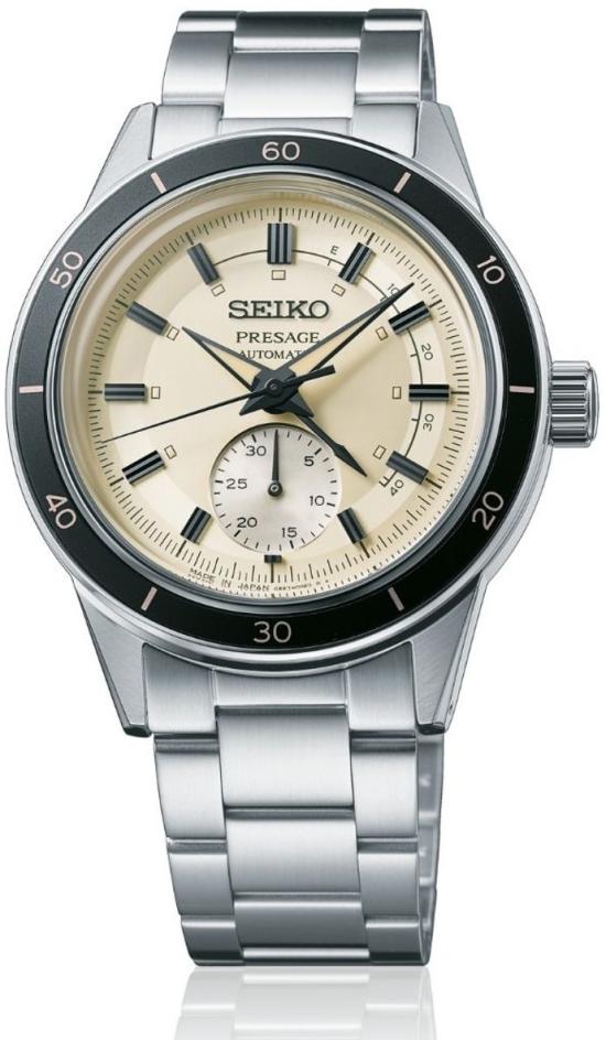 Hodinky Seiko SSA447J1 Presage Automatic Power Reserve Style 60s