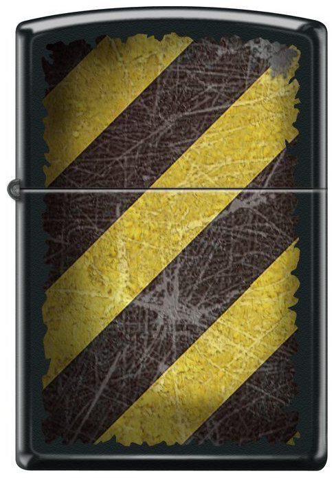 Zapalovač Zippo Hazard Lines Grunge 0591