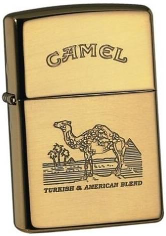 Zapalovač Zippo Camel Turkish Brass