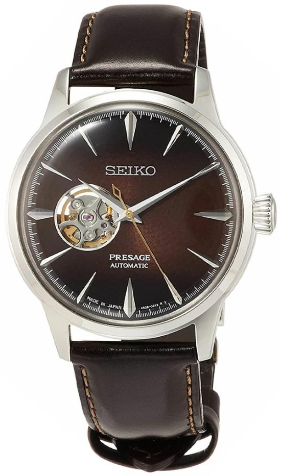 Hodinky Seiko SSA407J1 Presage Automatic Open Heart Cocktail Time