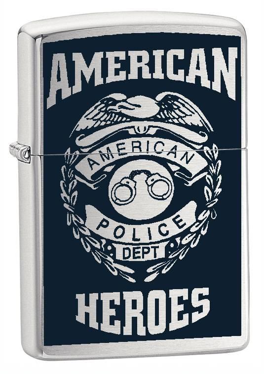 Zapalovač Zippo American Hero Police 25204