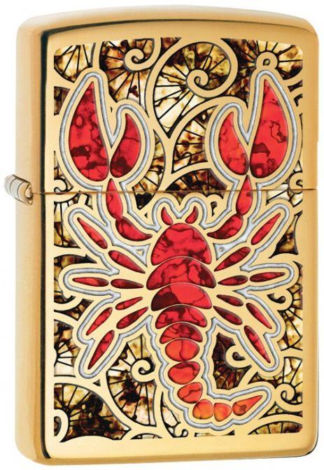 Zapalovač Zippo Scorpion Shell 29096