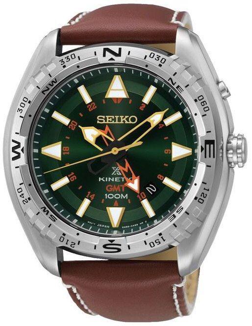 Hodinky Seiko SUN051P1 Prospex Kinetic GMT