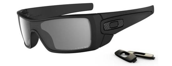 OAKLEY POLARIZED BATWOLF Matte Black/Grey OO9101-04