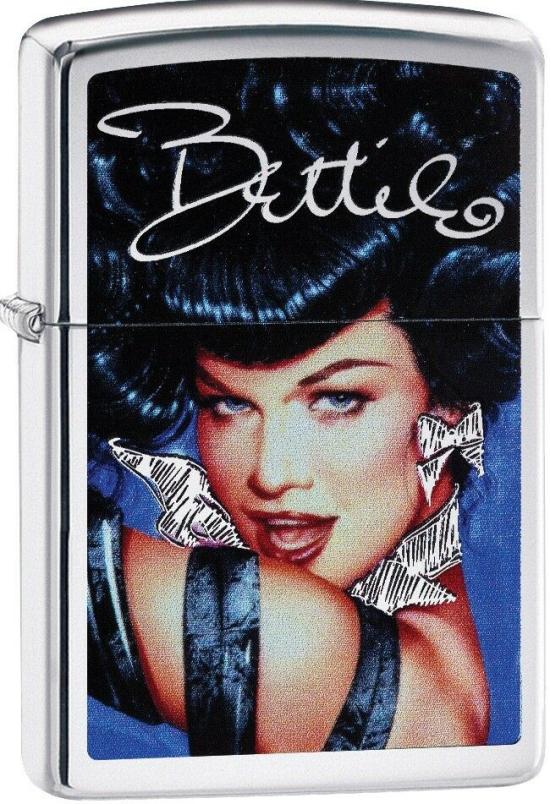 Zapalovač Zippo Bettie Page Olivia De Berardinis 29584