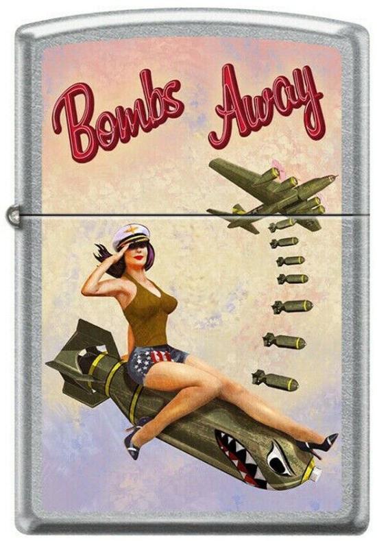 Zapalovač Zippo Bombs Away Girl 1381