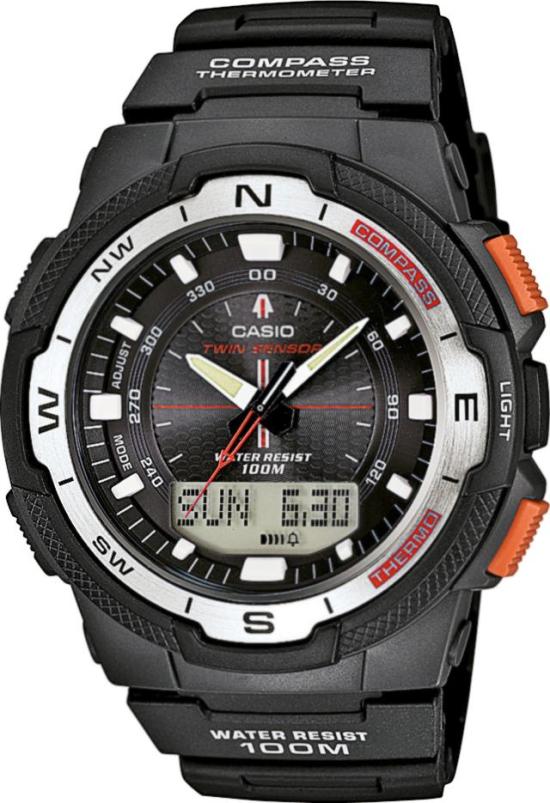 Hodinky CASIO Twin Sensor SGW-500H-1B 