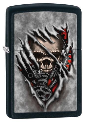 Zapalovač Zippo Skull Gears 28882