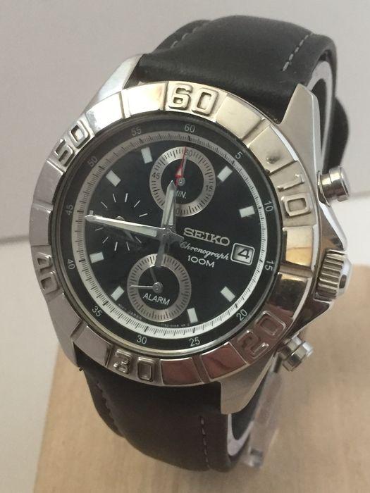 Hodinky Seiko 6T62-OFVO Chronograph Alarm