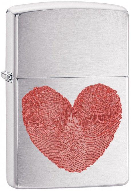 Zapalovač Zippo Heart Thumbprints 29068